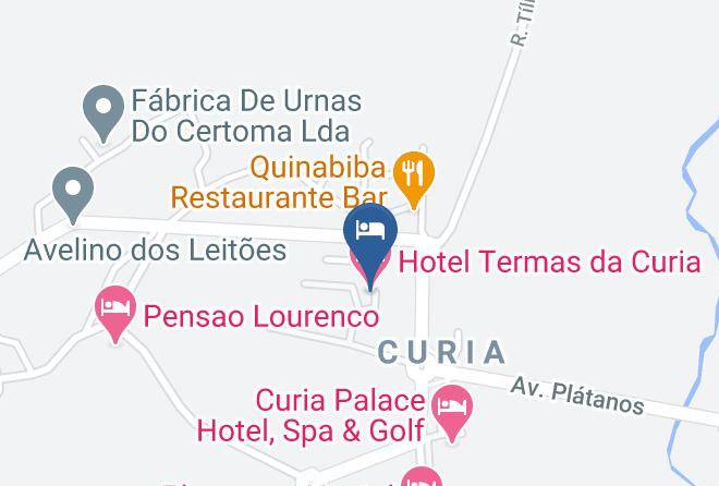 Anadia - Hotel Termas Da Curia Maps