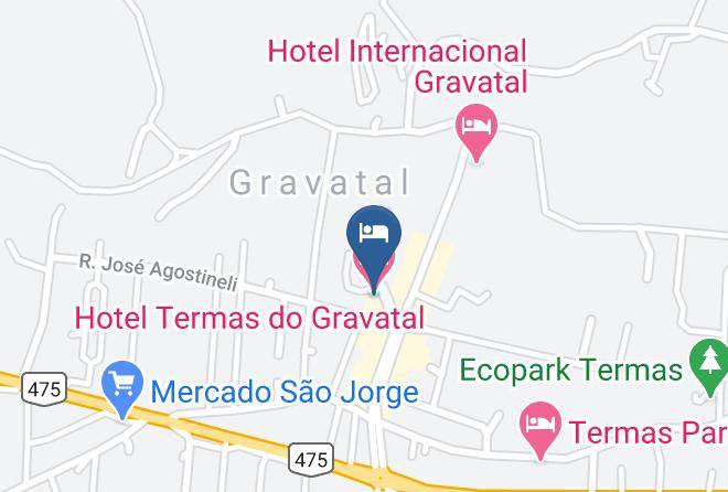 Gravatal - Hotel Termas Do Gravatal Maps