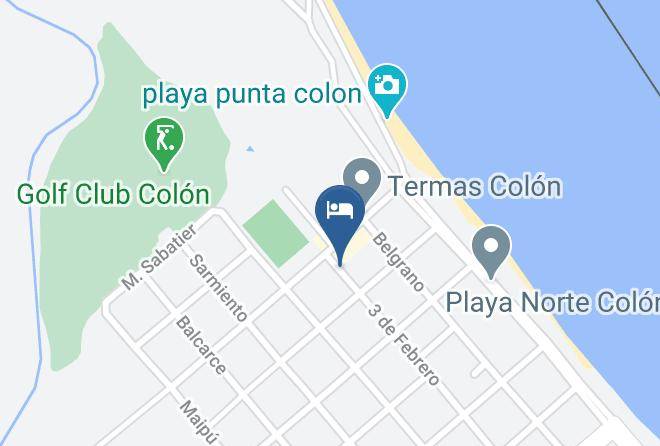 Colon - Hotel Termas Y Rio Maps