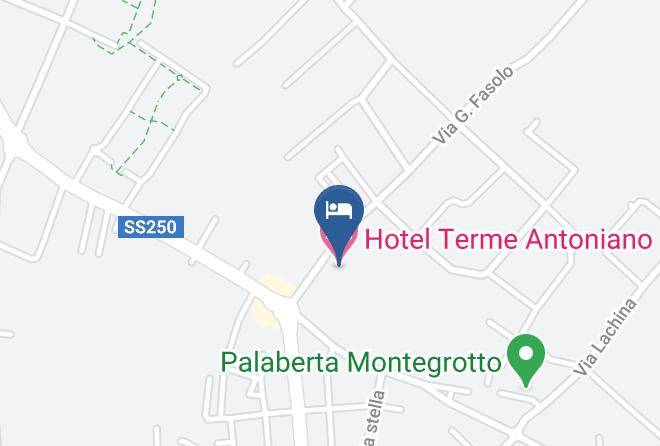 Hotel Terme Antoniano Map