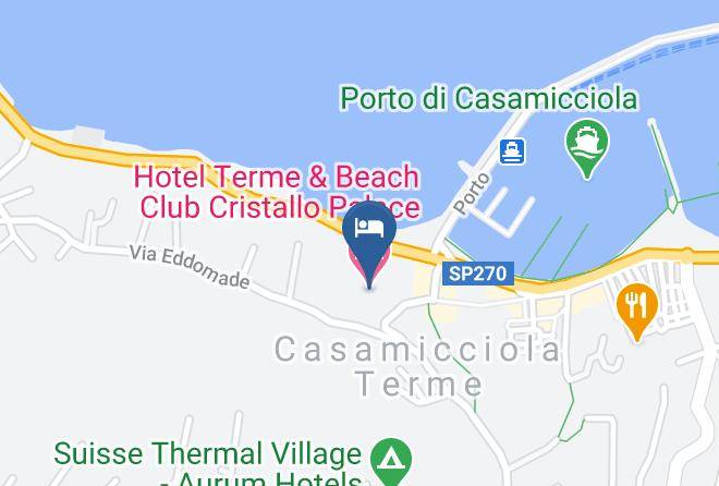 Naples - Hotel Terme & Beach Club Cristallo Palace Maps