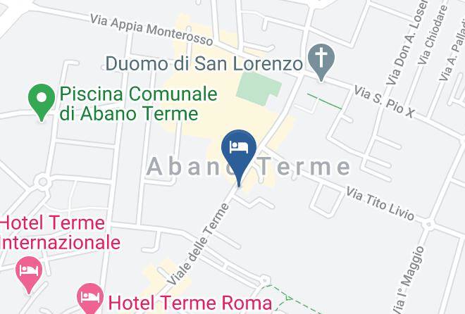 Padua - Hotel Terme Belvedere Maps