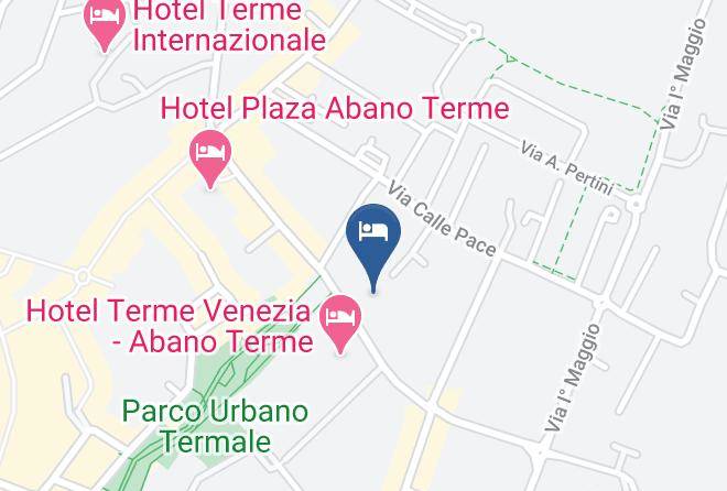 Padua - Hotel Terme Bologna Maps