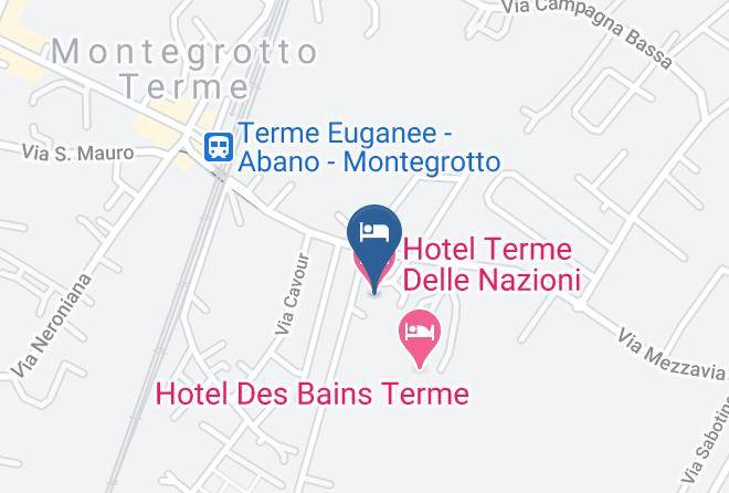 Hotel Terme Delle Nazioni Map