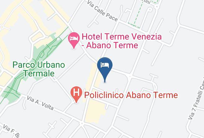 Hotel Terme Eden Map