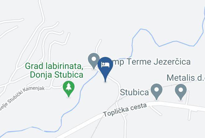 Donja Stubica - Hotel I Kamp Terme Jezercica Maps