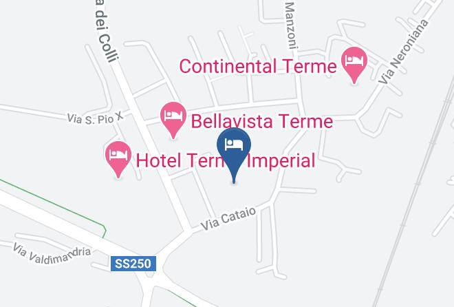 Padua - Hotel Terme Marconi Maps