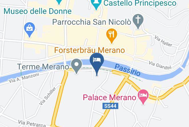 Bolzano - Hotel Terme Merano Maps