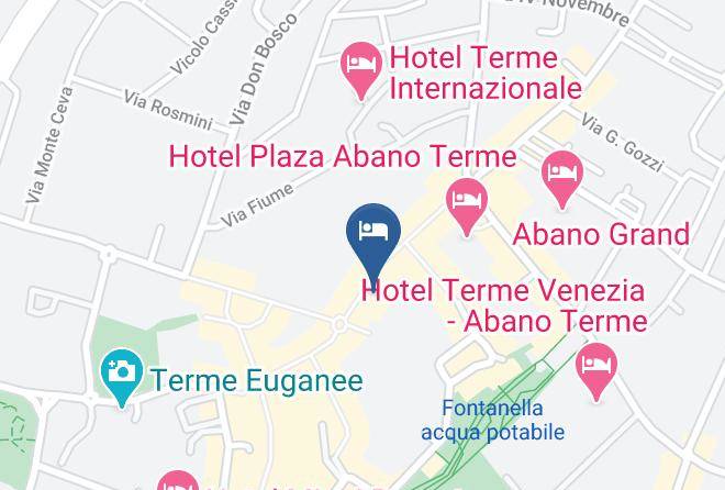 Padua - Hotel Terme Milano Maps