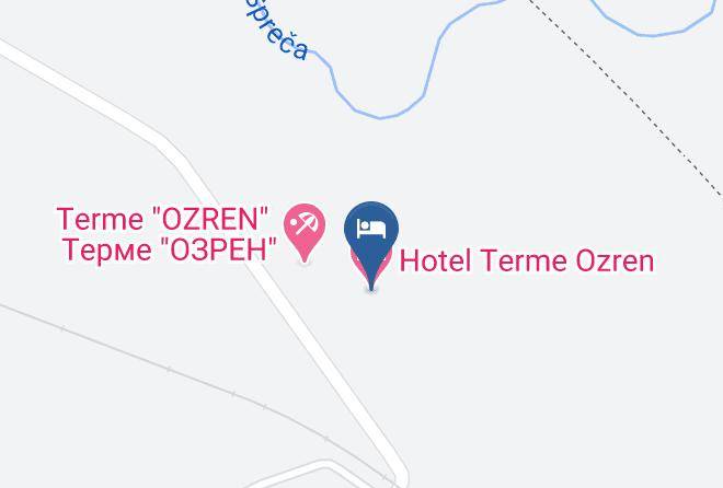 Doboj - Hotel Terme Ozren Maps