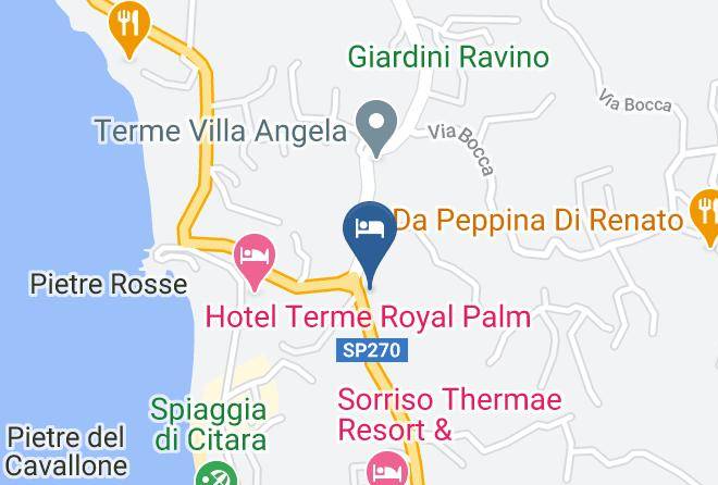 Naples - Hotel Terme Park Imperial Maps