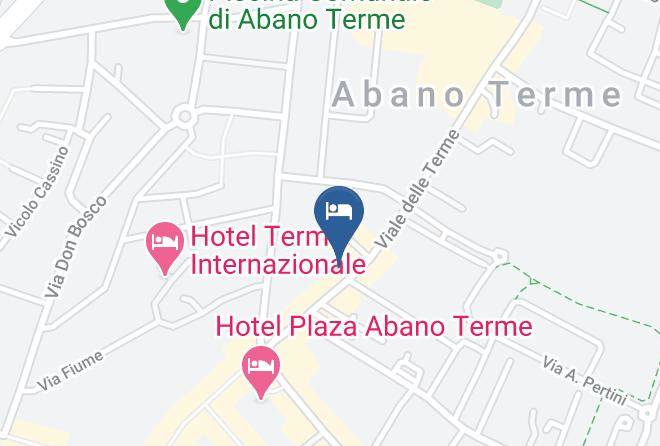 Padua - Hotel Terme Patria Maps