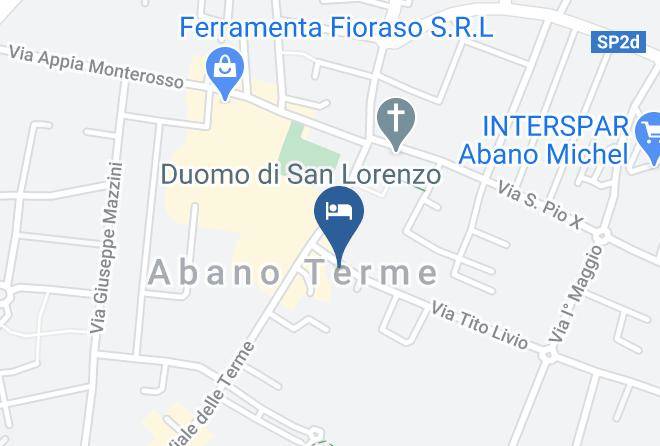 Padua - Hotel Terme Posta Maps