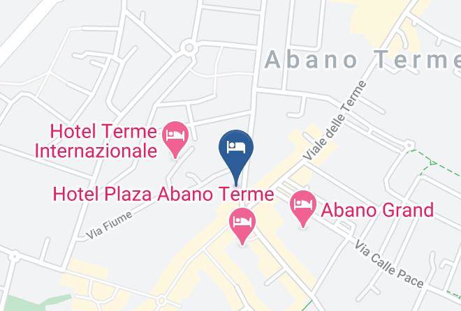 Padua - Hotel Terme Roma Maps
