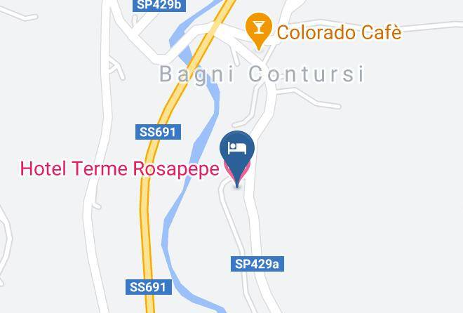 Hotel Terme Rosapepe Map