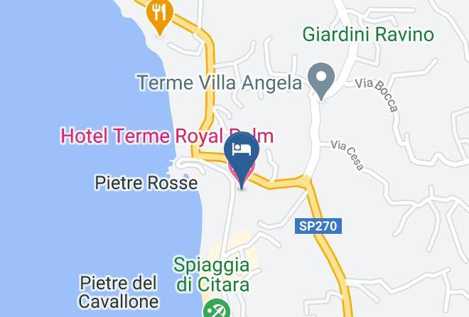 Naples - Hotel Terme Royal Palm Maps