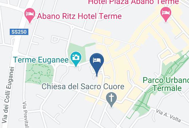 Padua - Hotel Terme Salus Maps