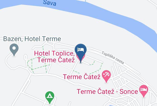 Brezice - Hotel Toplice Terme Catez Maps