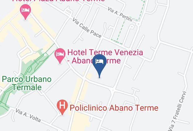 Hotel Terme Vena D'oro Map