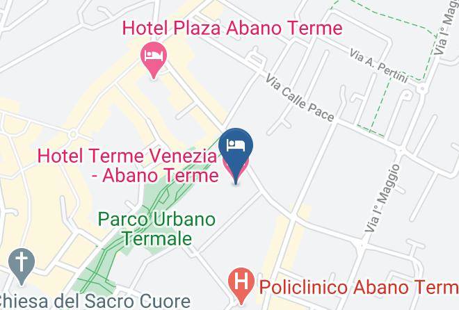 Padua - Hotel Terme Venezia Abano Terme Maps