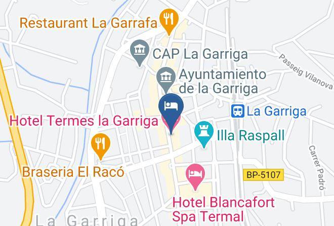 Barcelona - Hotel Termes La Garriga Maps