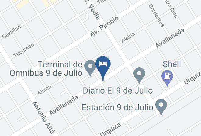 9 De Julio - Hotel Terminal Maps