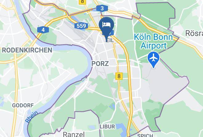 Cologne - Hotel Terminal Maps