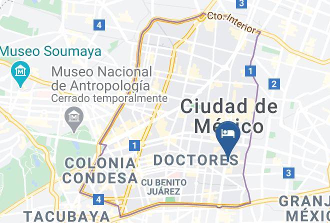 Cuauhtemoc - Hotel Terminal Garage Maps