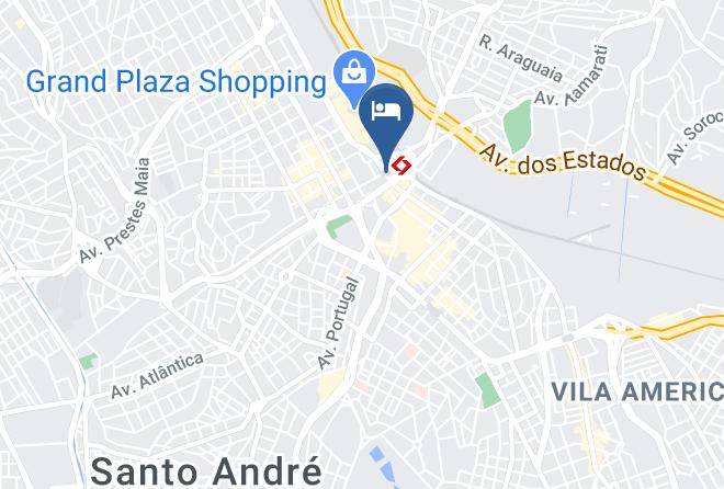 Santo Andre - Hotel Terminal Maps