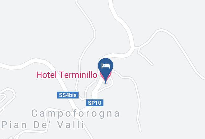 Rieti - Hotel Terminillo Maps