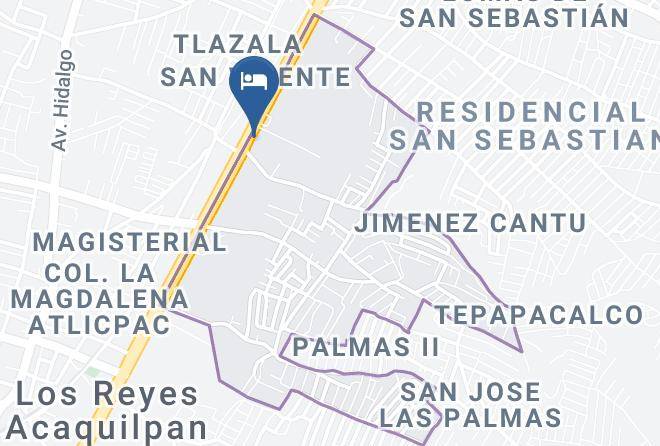 La Paz - Hotel Terminos Maps