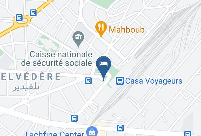 Casablanca - Hotel Terminus Maps