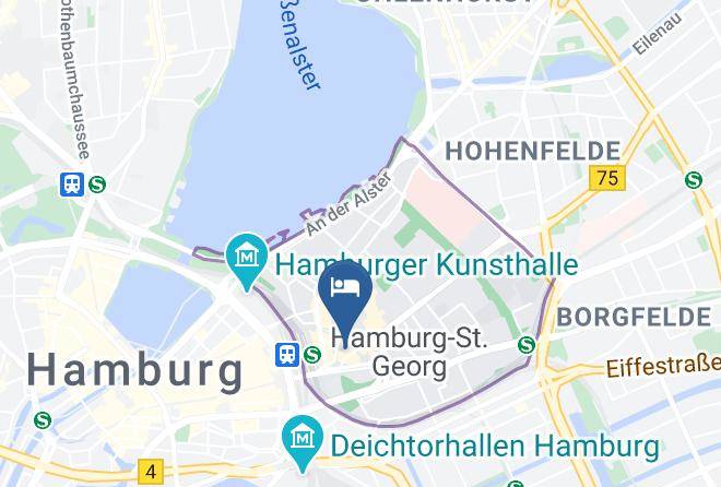 Stadt Hamburg - Hotel Terminus Garni Gmbh Maps