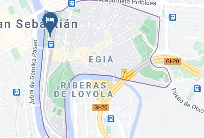Gipuzkoa - Hotel Terminus Maps