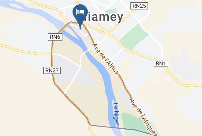 Niamey - Hotel Terminus Maps