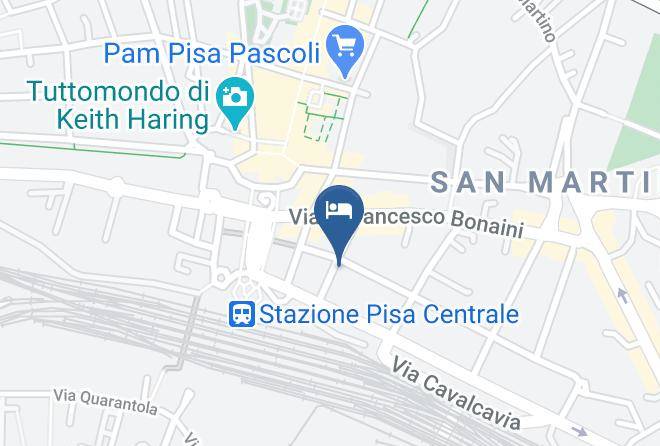 Pisa - Hotel Terminus Plaza Maps