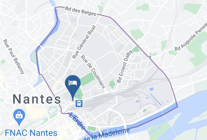 Loire Atlantique - Hotel Terminus Maps