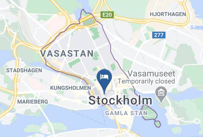 Hotel Terminus Stockholm Map