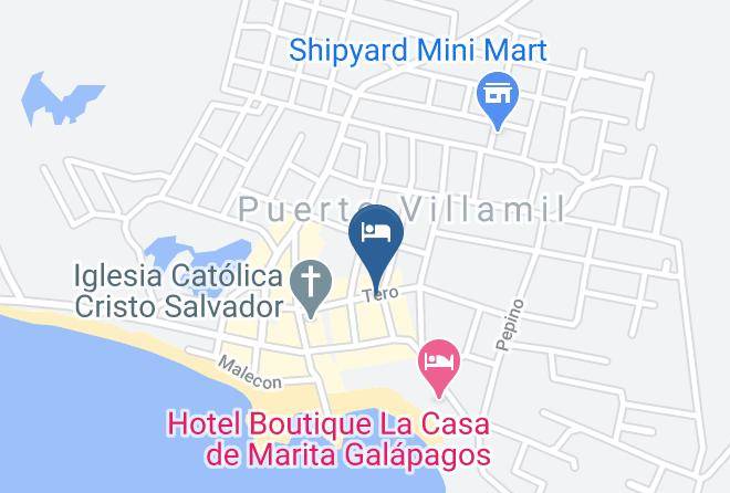 Isabela - Hotel Tero Real Maps