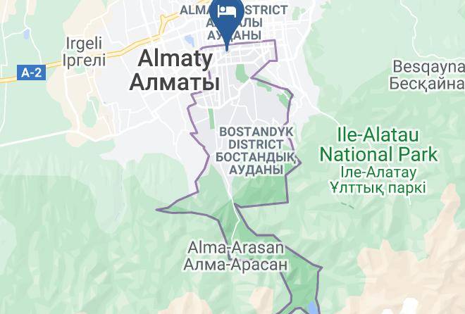 Almaty City - Hotel Terra Maps