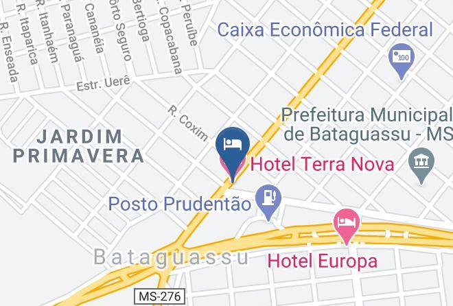 Bataguassu - Hotel Terra Nova Maps