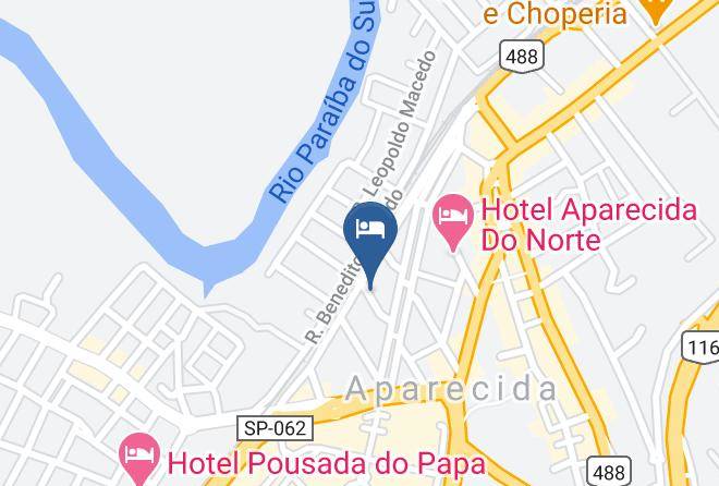 Aparecida - Hotel Terra Santa Maps