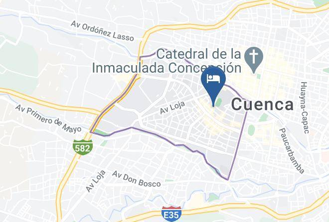 Hotel Terra Sur Cuenca Map