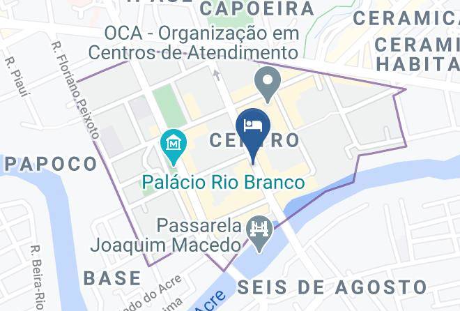 Rio Branco - Hotel Terra Verde Maps