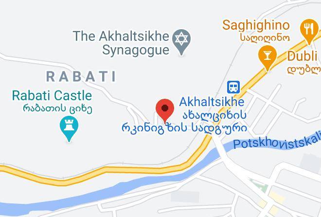 Akhaltsikhe - Hotel Terrace Rabath Maps