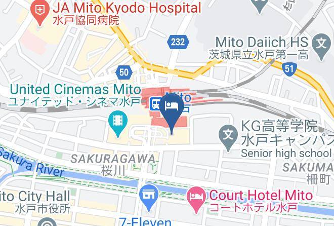 Hotel Terrace The Garden Mito Map