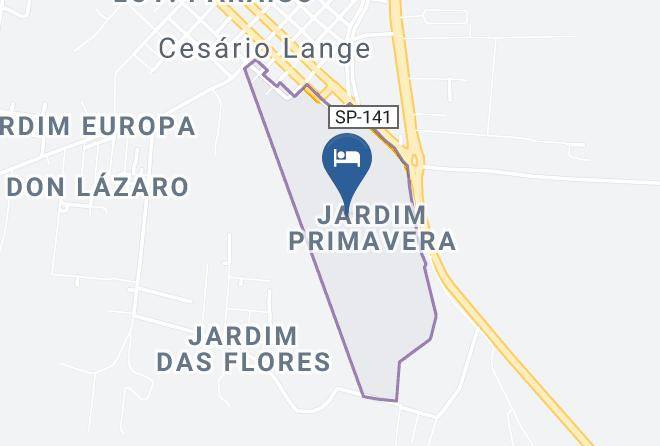 Cesario Lange - Hotel Terraco Maps