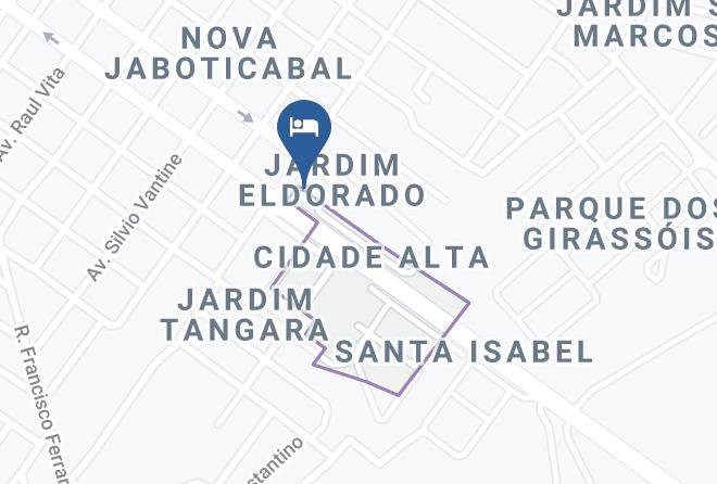 Jaboticabal - Hotel Terraco Maps