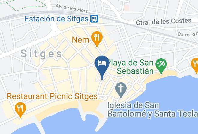 Barcelona - Hotel Terracotta Sitges Maps