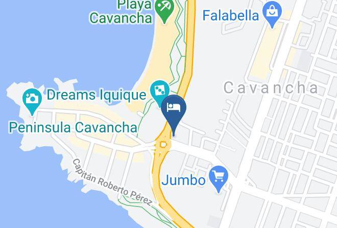 Iquique Province - Hotel Terrado Cavancha Maps